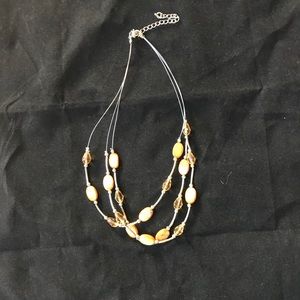 Bulinlin Layered Choker Sting Beaded Necklace